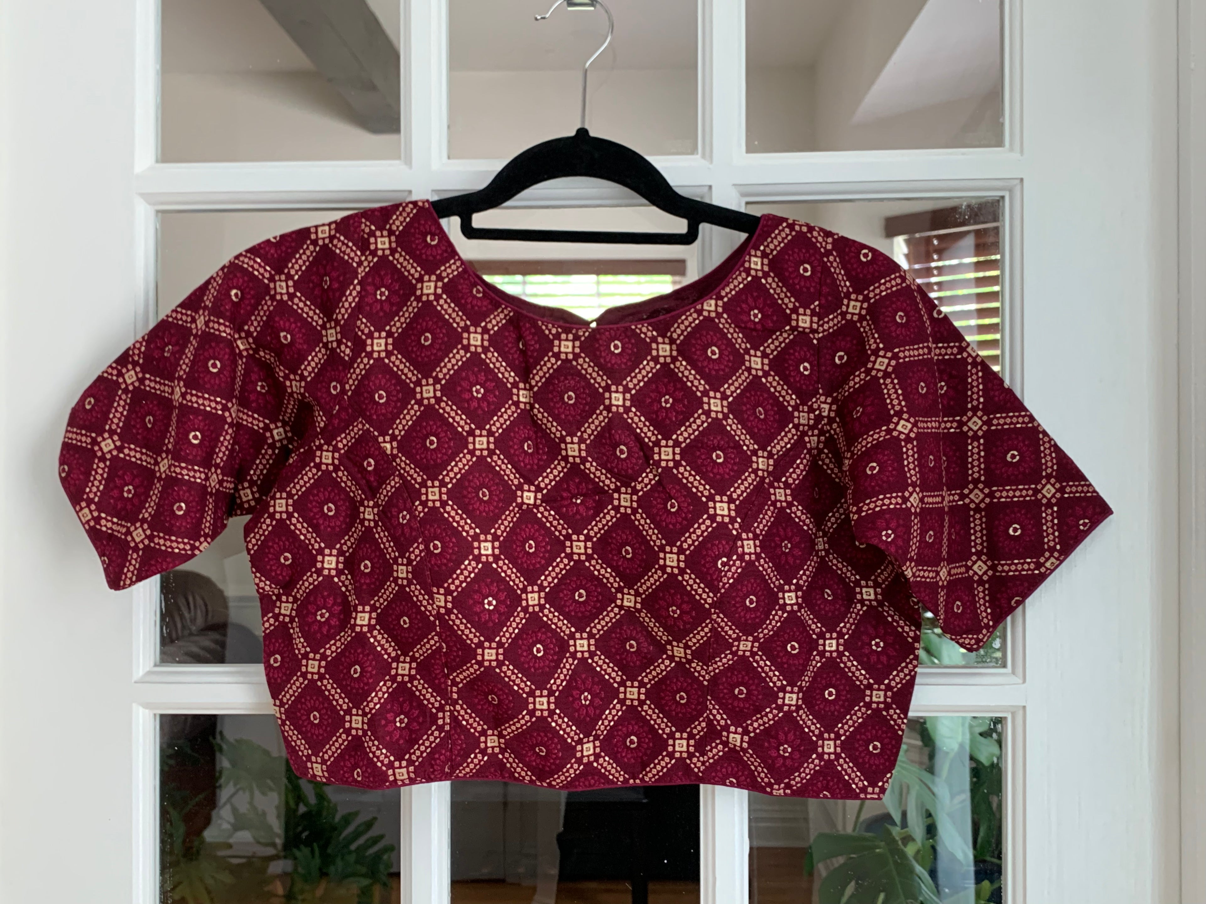 Boat Neck Blouse