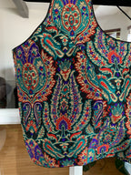 Navy Blue Kashmiri Design Blouse
