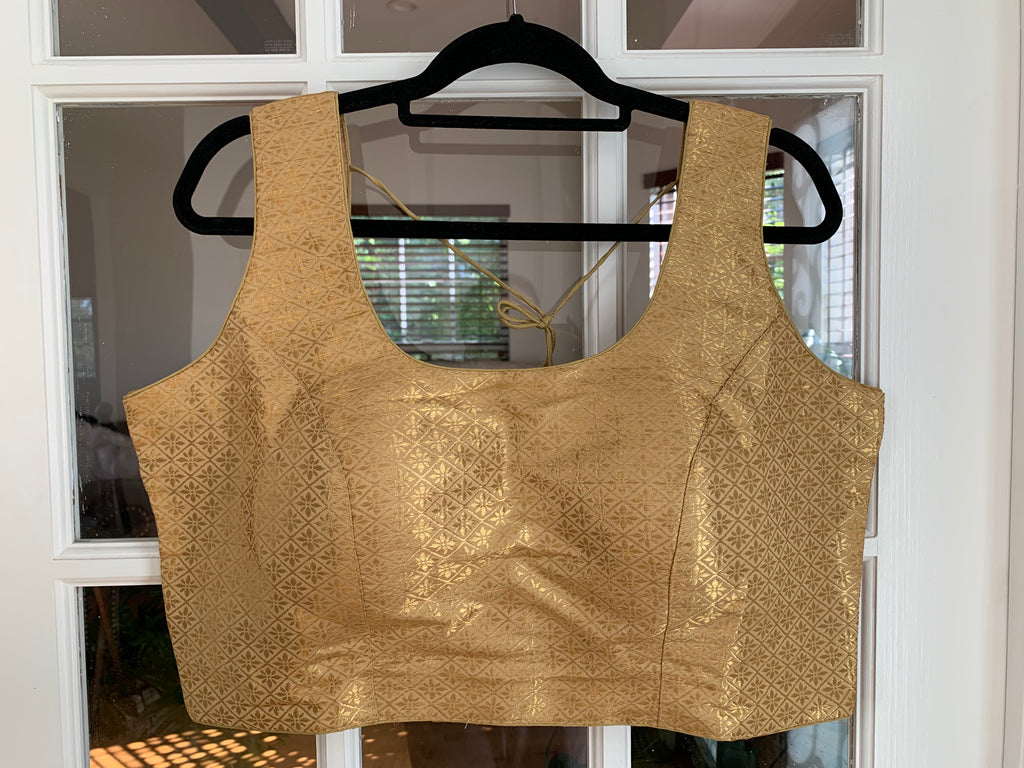 Banarasi Gold Blouse