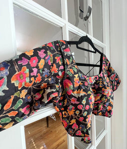 Floral Printed Blouse (Colors Available)