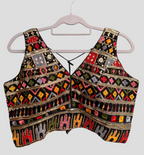Embroidered Blouse with Sequin Work