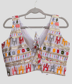 Embroidered Blouse with Sequin Work