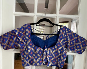 Banarasi Brocade Blouse (Colors Available)