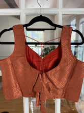 Load image into Gallery viewer, Deep Copper Banarasi Blouse