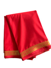 Load image into Gallery viewer, Scarlet Red Mysore Silk Saree