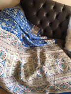 Festive Printed Silk Saree Traditional Indian Sari for Women Ethnic Wear Saree Lightweight Partywear Casual Wear Saree