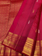 Bridal Kanchipuram Silk Saree Wedding Sari Traditional South Indian Saree with 2gm Zari