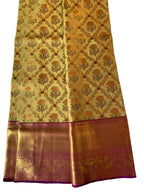 Bridal Wedding Brocade Kanchipuram Silk Saree