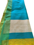Yellow Cotton Saree