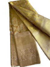 Load image into Gallery viewer, Bridal Golden Kanchipuram Silk Saree