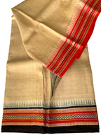 Partywear Saree Vidarbha Tussar Silk Sari Indian Ethnic Wear Karvati Kinar Traditional Outfit Festival Sari for Gifting Saree for Women (Copy)