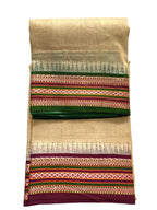 Partywear Saree Vidarbha Tussar Silk Sari Indian Ethnic Wear Karvati Kinar Traditional Outfit Festival Sari for Gifting Saree for Women