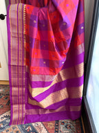 Sari de mariée Sari Ilkal en soie Sari traditionnel pour femme Sari de festival