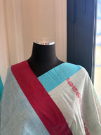 Light Blue Lightweight Cotton Saree