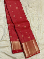 Bridal Red Kanchipuram Silk Saree