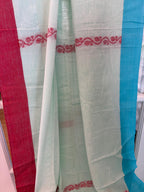Light Blue Lightweight Cotton Saree