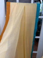 Butter Yellow Cotton Handloom Saree