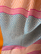 Butter Yellow Cotton Handloom Saree