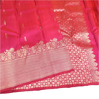 Contemporary Pink Kanchipuram Silk Saree