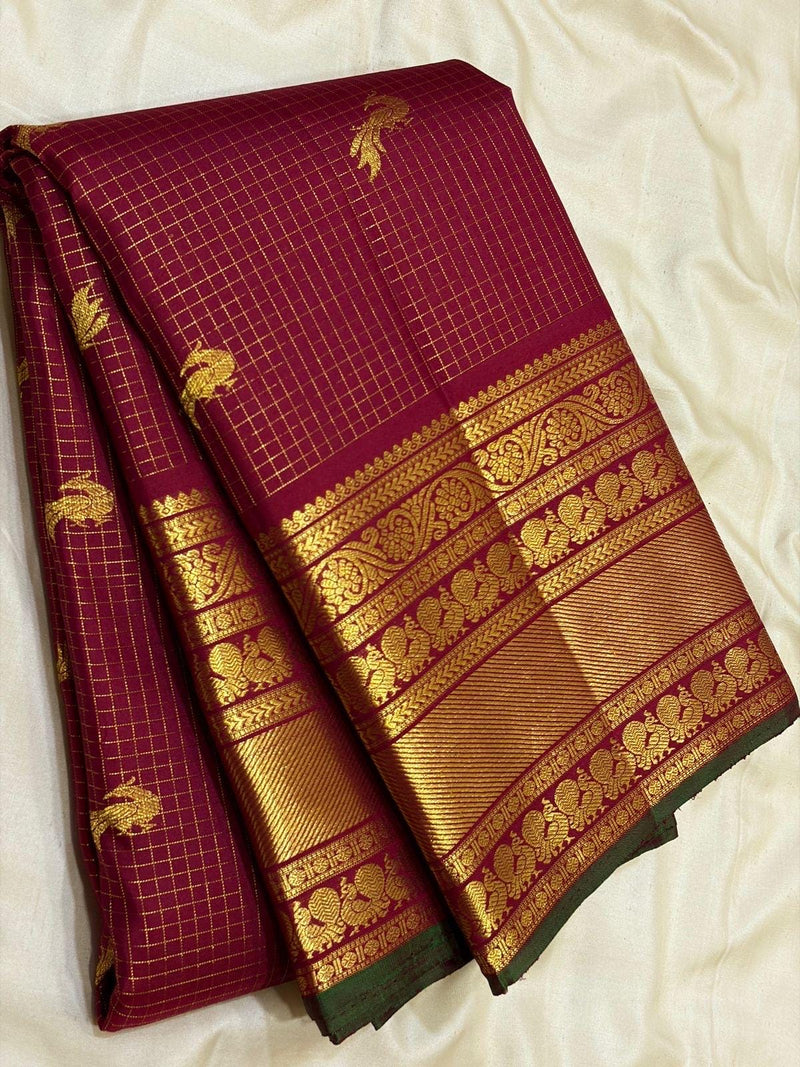 Kanchipuram Silk Saree reviewed by Pushpa