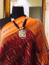 Load image into Gallery viewer, Maroon Odisha Sambalpuri Ikat Cotton Saree
