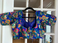 Load image into Gallery viewer, Floral Banarasi Blouse (Colors Available)