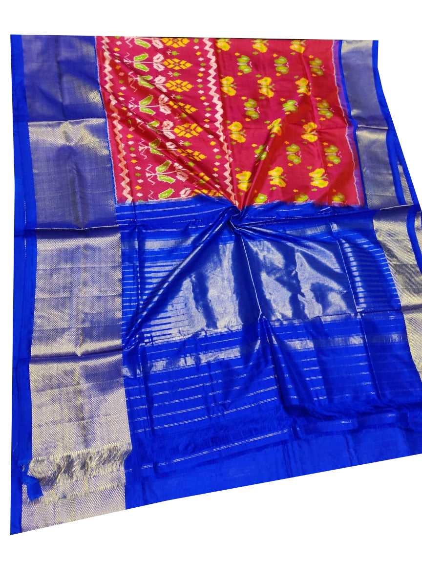 Pure Ikat Silk Saree, Pochampally Ikat