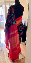 Load image into Gallery viewer, Multicolor Pochampally Ikat Silk Saree