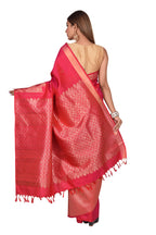 Contemporary Pink Kanchipuram Silk Saree