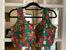 Load image into Gallery viewer, Floral Banarasi Blouse (Colors Available)