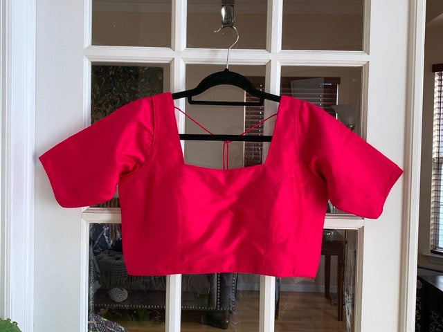 Simple Solid Colored Blouse