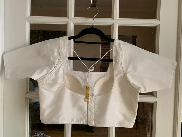 Simple Solid Colored Blouse