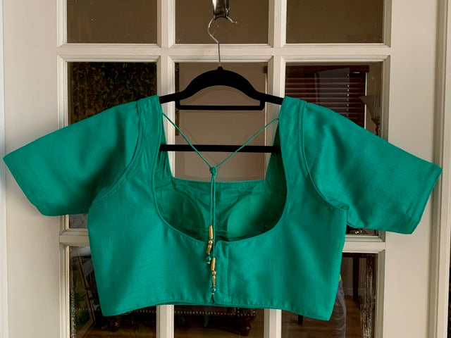 Simple Solid Colored Blouse
