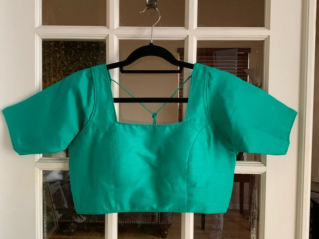 Simple Solid Colored Blouse