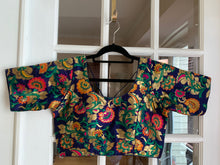 Load image into Gallery viewer, Floral Banarasi Blouse (Colors Available)