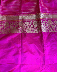 Bridal Red Banarasi Silk Saree